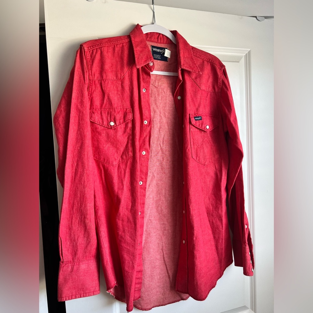 COPY - Vintage 1980s Wrangler pearl snap